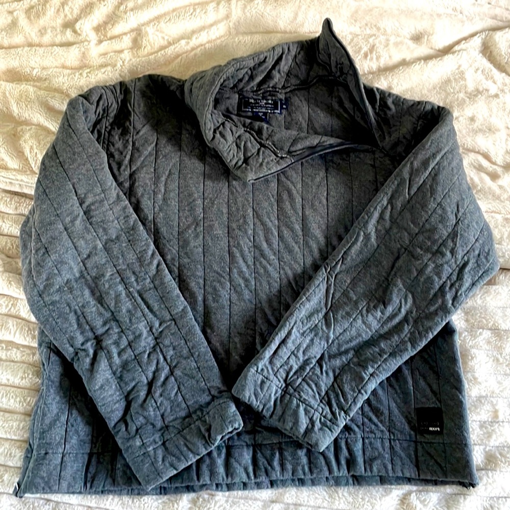 Ralph Lauren - Polo Sport Mens XL Vintage Thermal Zip up (gray colour)